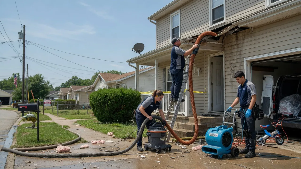 Water Damage Restoration in Bentonville, VA near me